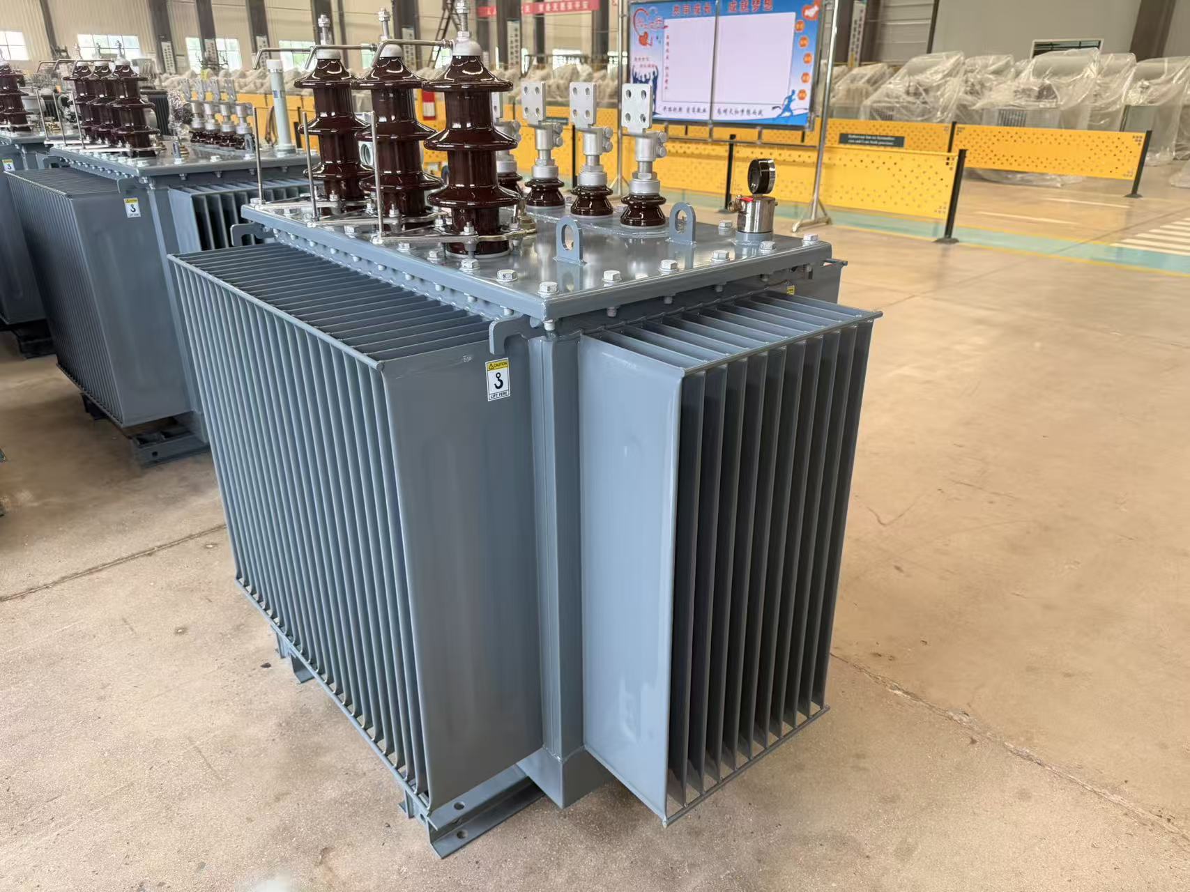 SYHF commence la production de transformateurs immergés dans l'huile S-M-630kVA10(6)-0,4 avec des protocoles de tests rigoureux